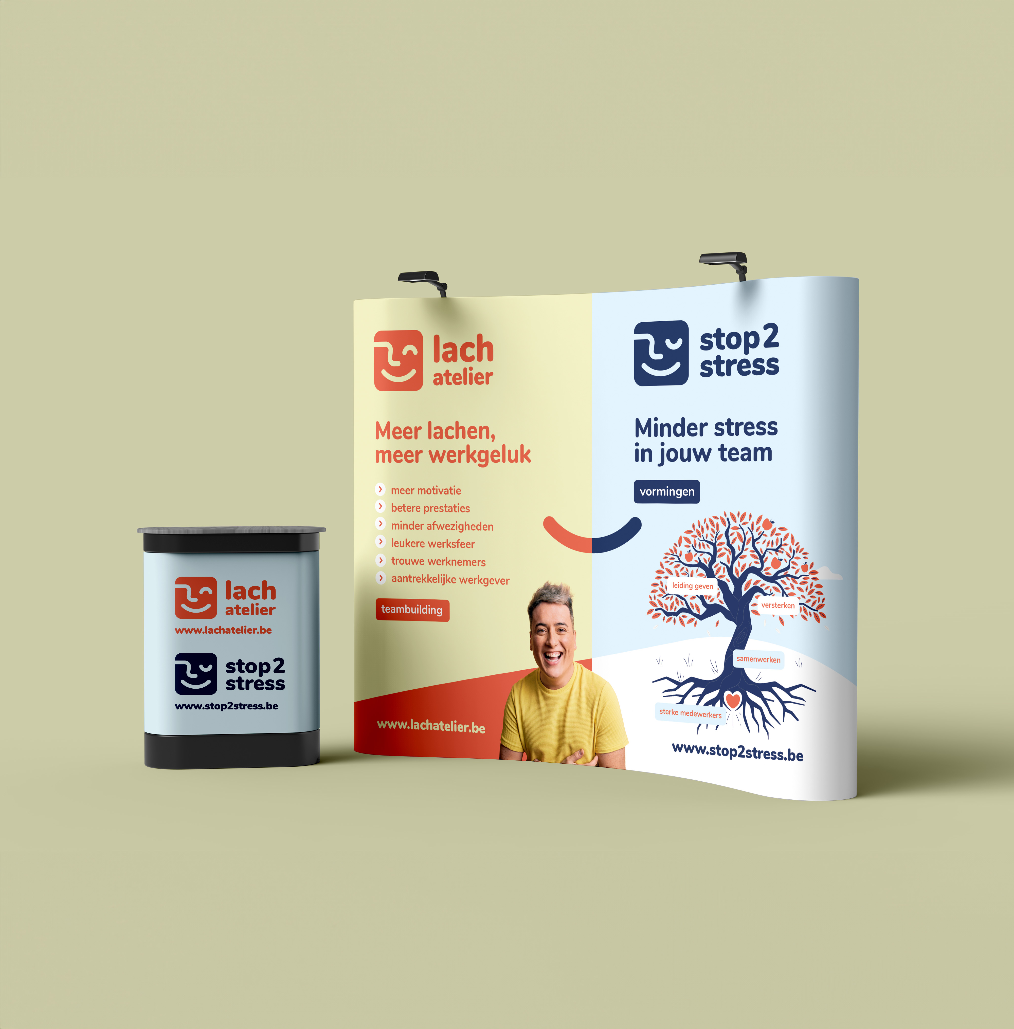 Stand Vierkant Lachatelier