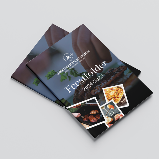 Eindejaarsfolder Cover Mockup