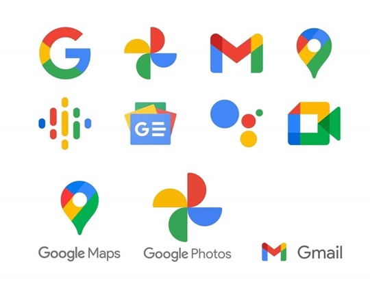 google logos