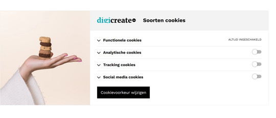 verschillende soorten cookies